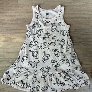 2T Tea Collection Tank Dress in flamingo fiesta